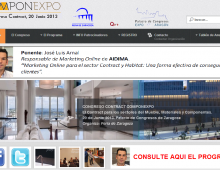Marketing Online en el Congreso Contract Componexpo de Zaragoza