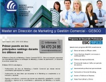 Máster en Dirección de Marketing ESIC Bilbao